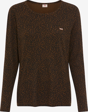 Levi's® Plus Shirt 'Hayes' in Brown: front