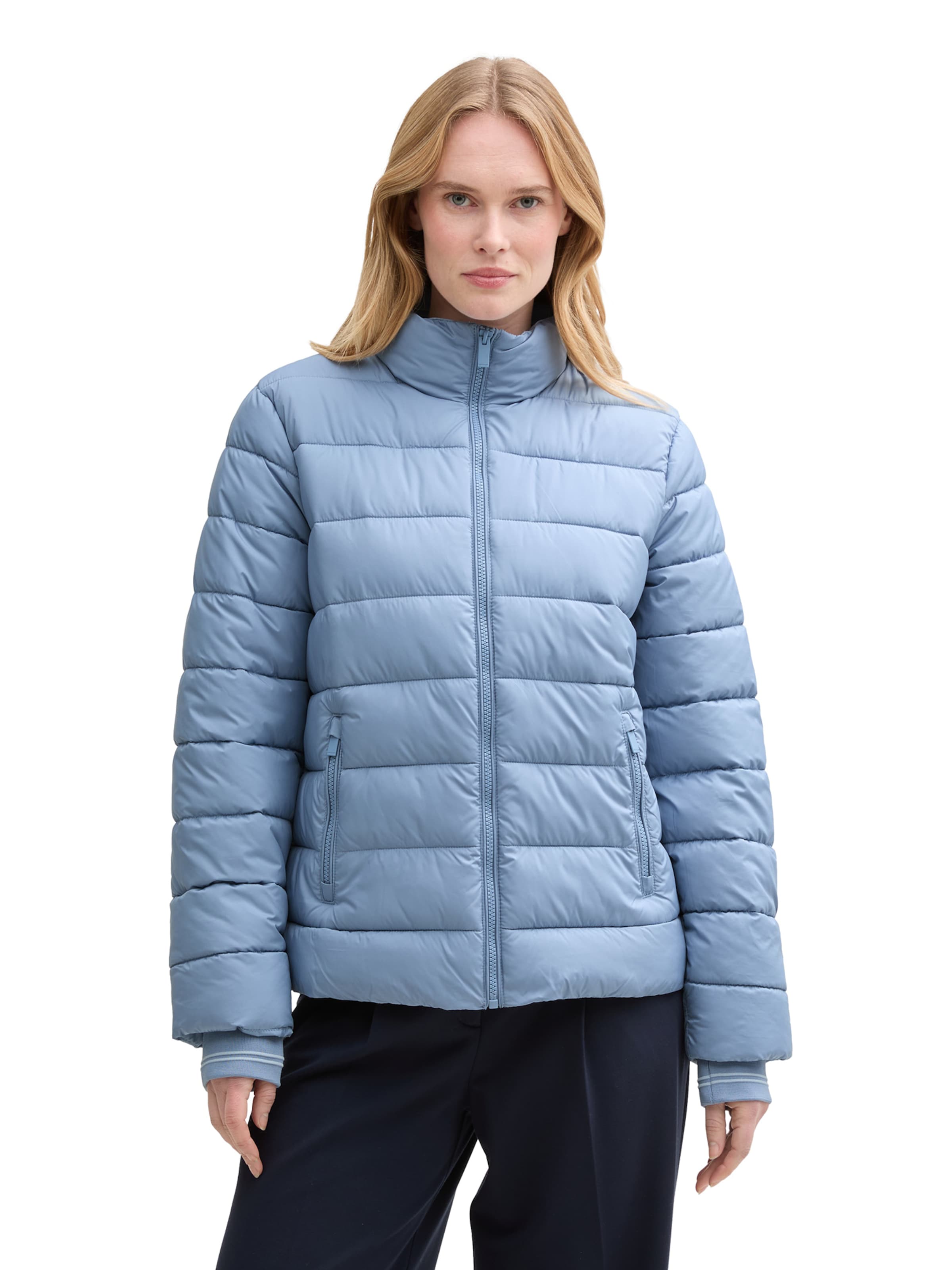 TOM TAILOR Tussenjas in Blauw: voorkant