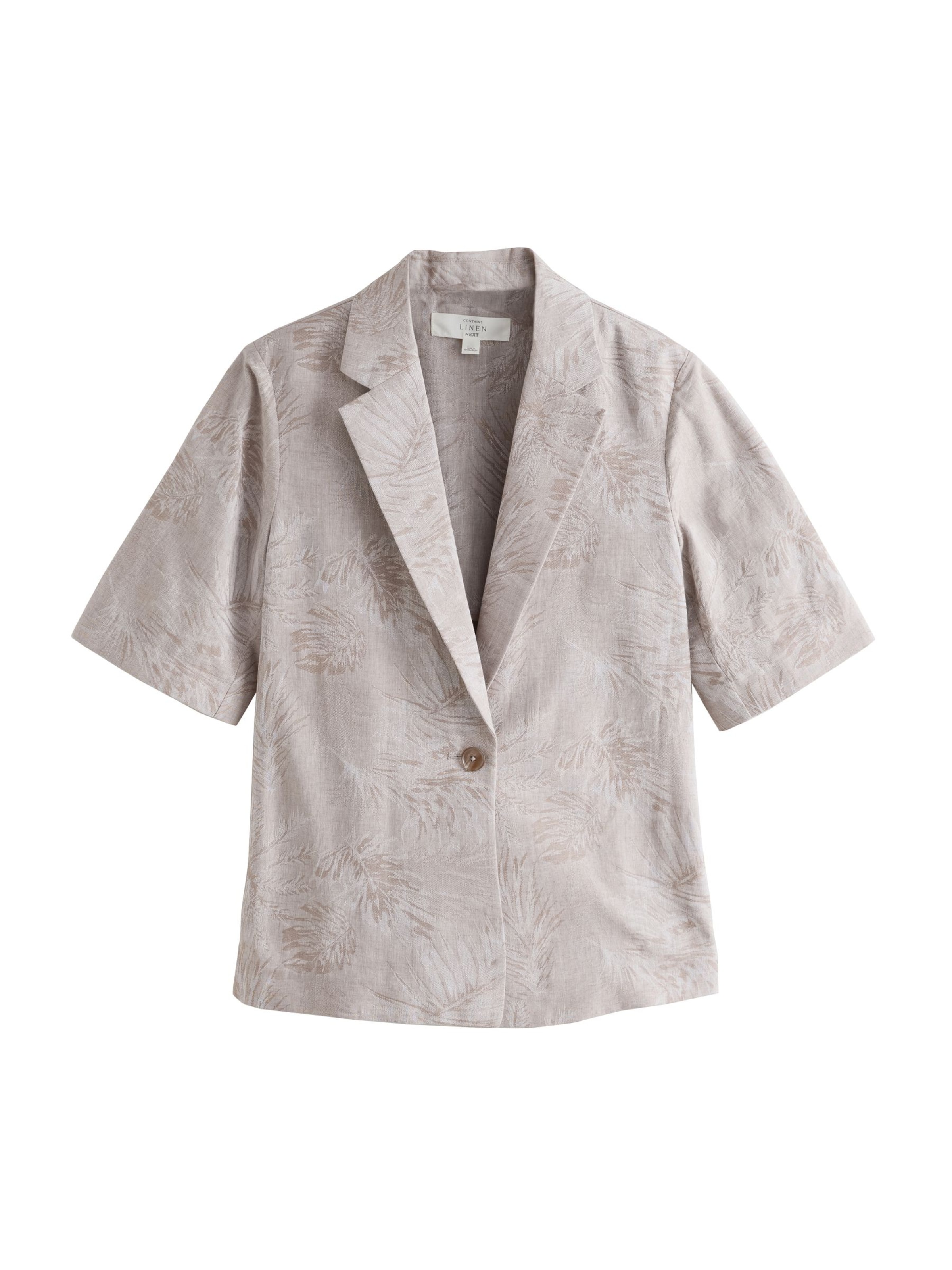 Next Blazers in Grijs: voorkant