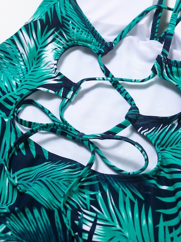 BONVERANO Classic Swimsuit in Green