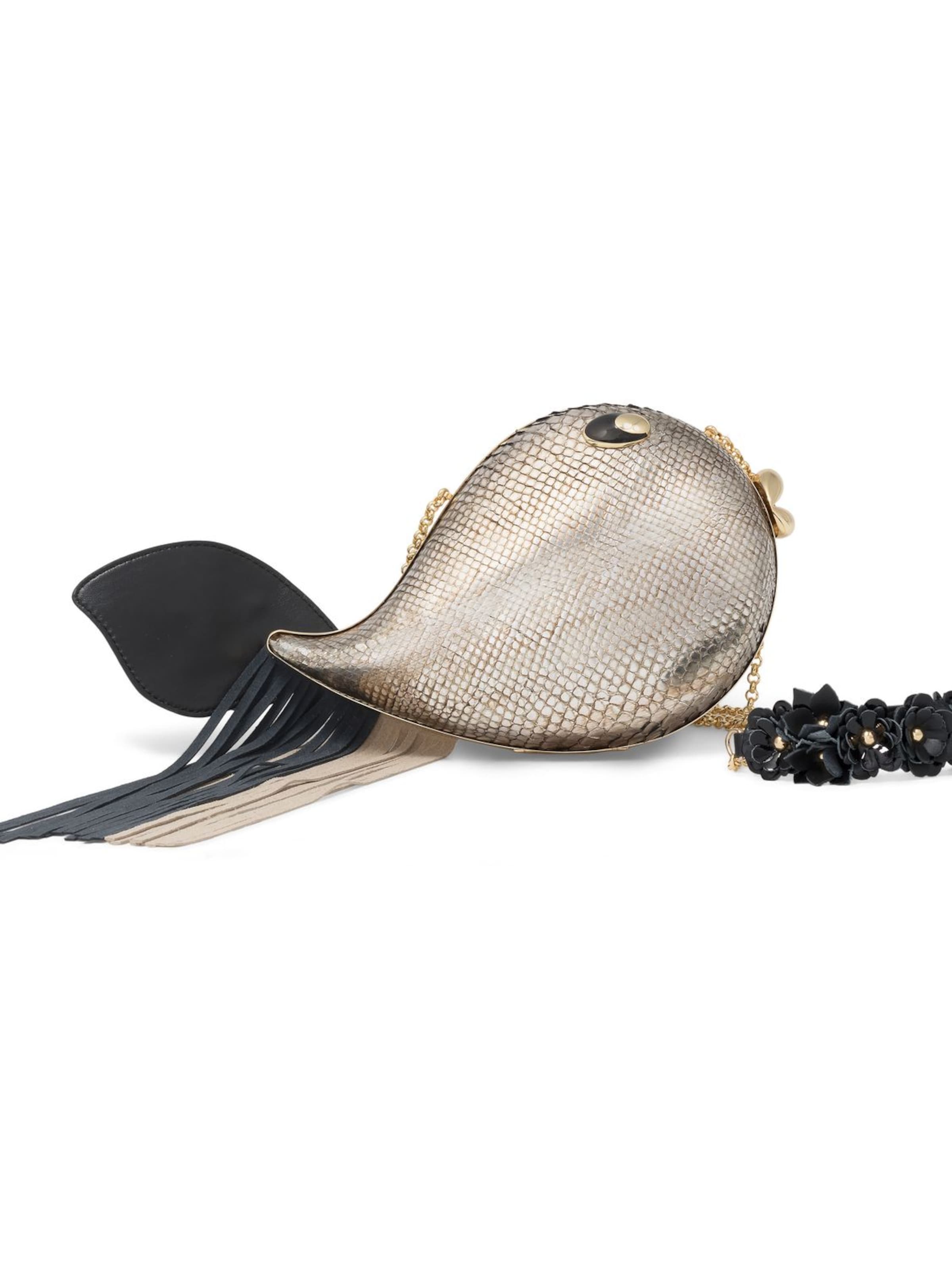 Braccialini Clutch 'Tema'‌‌‌‌‌ in Silber