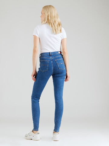 Tommy Jeans Скинни Джинсы 'SYLVIA HIGH RISE SKINNY' в Синий