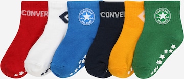 Chaussettes CONVERSE en bleu : devant