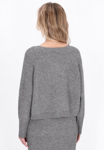 pilka DreiMaster Vintage Laisvas kardiganas 'Vintage'