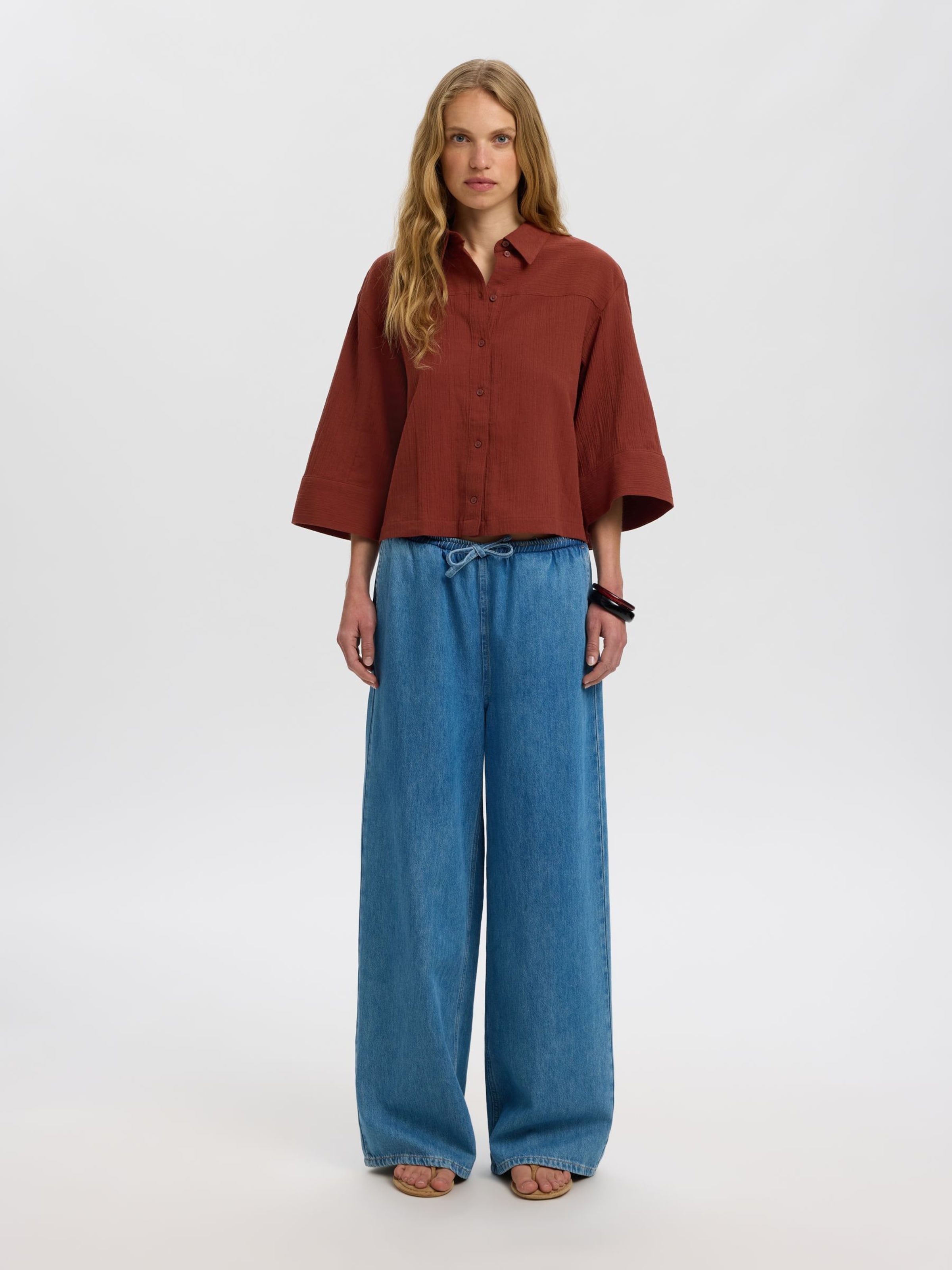 SELECTED Blouse in Red