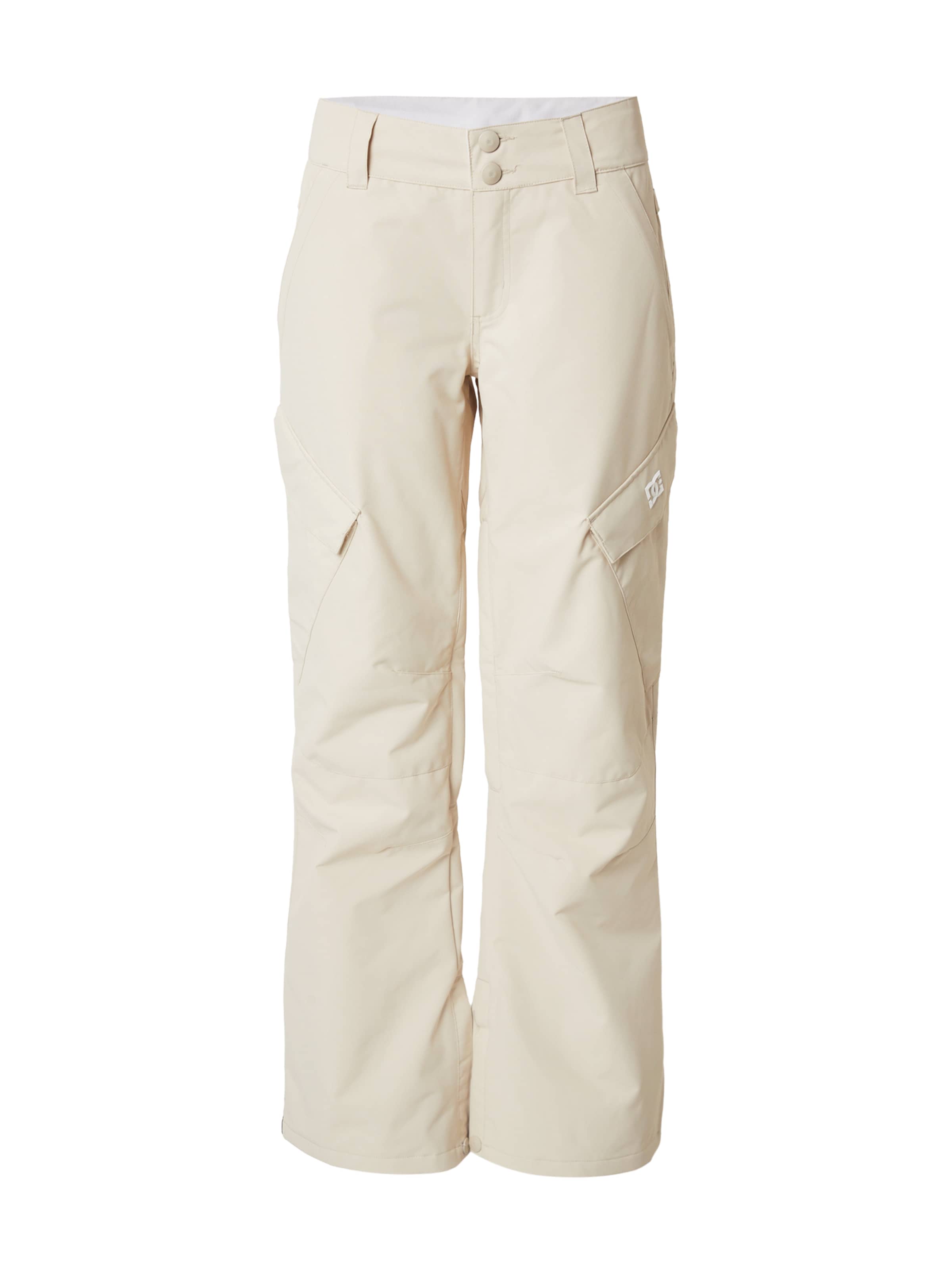 DC Shoes Loosefit Sporthose 'NONCHALANT' in Beige: Vorderseite