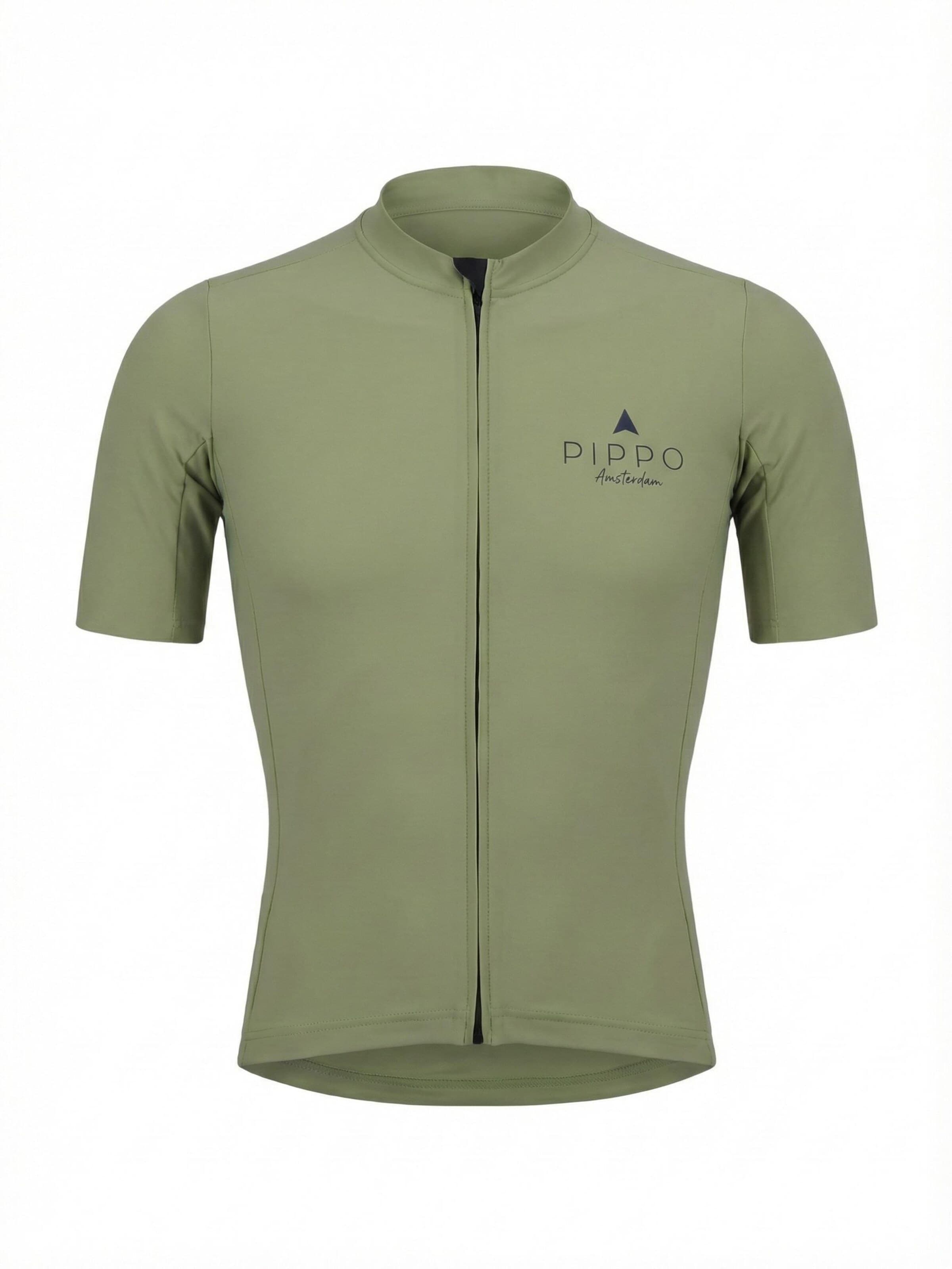 PIPPO Amsterdam Trikot 'Monte Grappa'‌‌‌‌ in Grün: Vorderseite