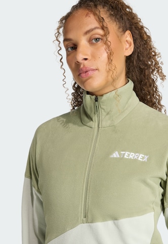 ADIDAS TERREX Sports sweatshirt in Green