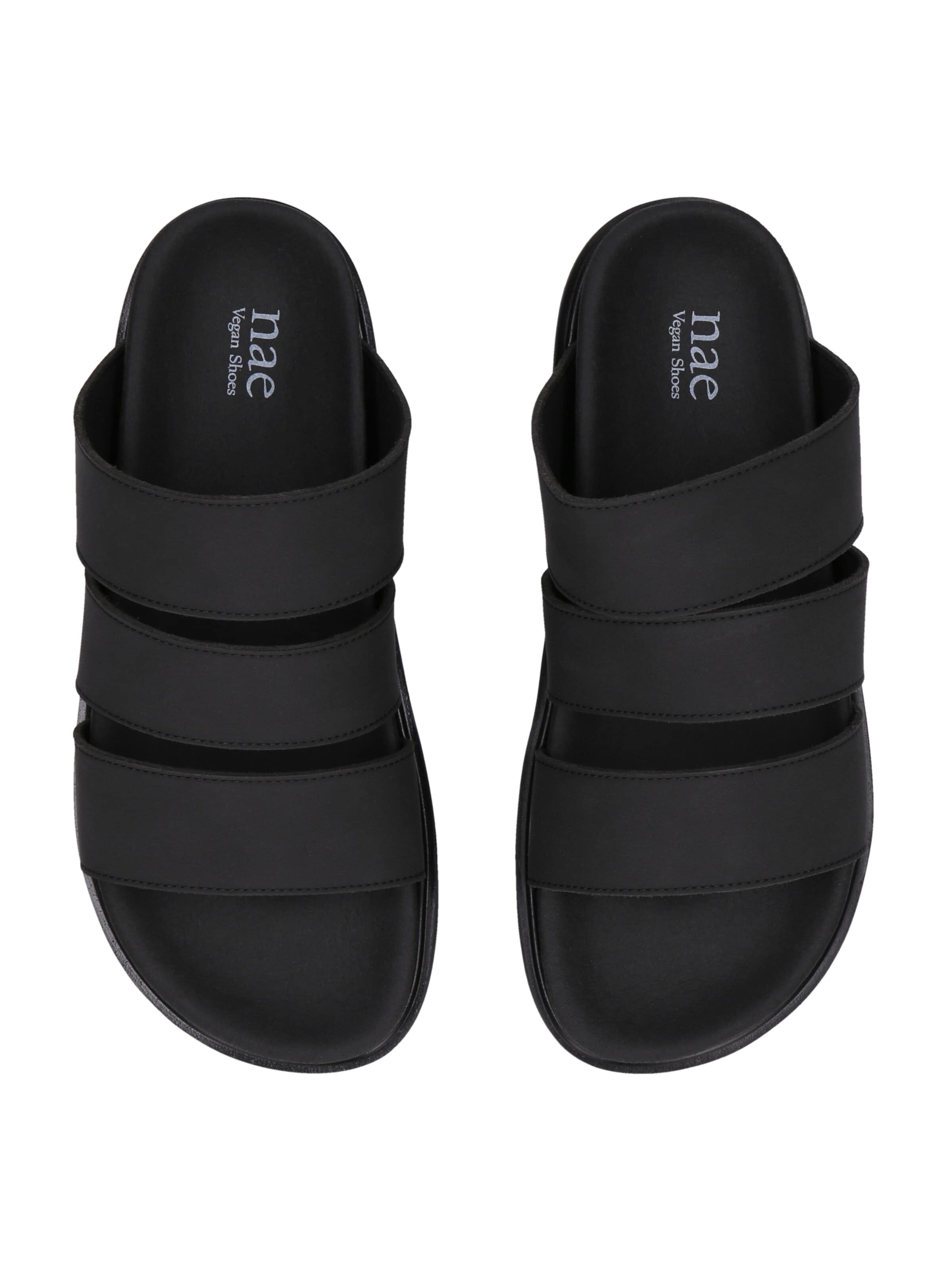 Sandalo 'TONGA' di nae Vegan Shoes in nero