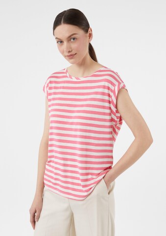 T-shirt COMMA en rose : devant