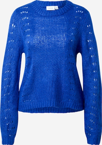 VILA Sweater 'Chai' in Blue: front