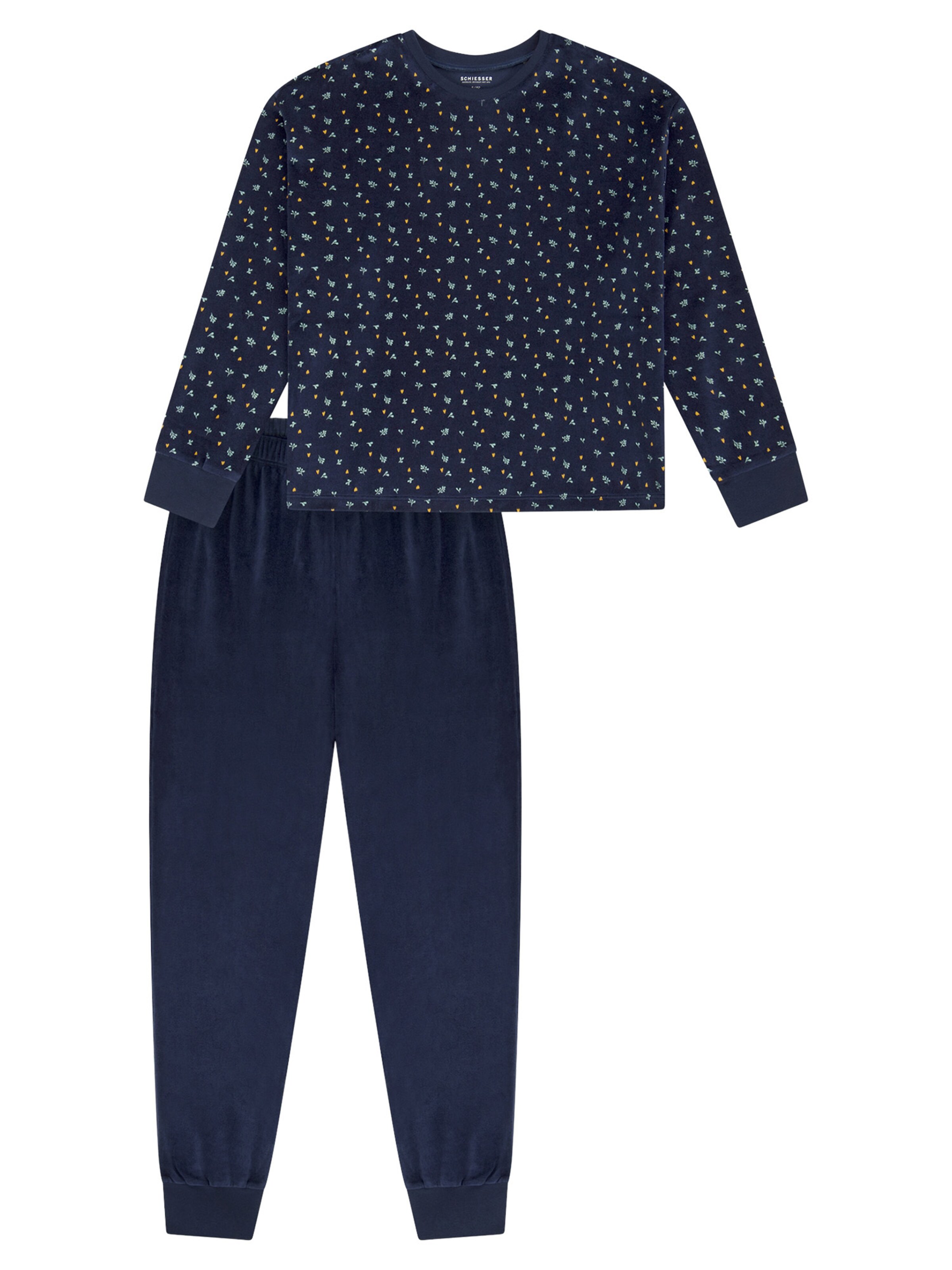 SCHIESSER Nattøj 'Teens Nightwear ' i blå: forside