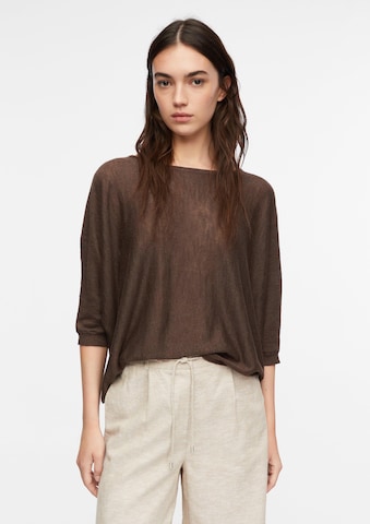 COMMA Pullover in Braun: Vorderseite