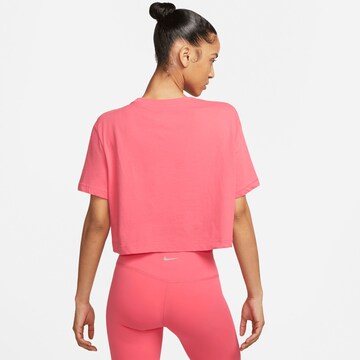 NIKE Performance Shirt 'Swoosh' in Pink