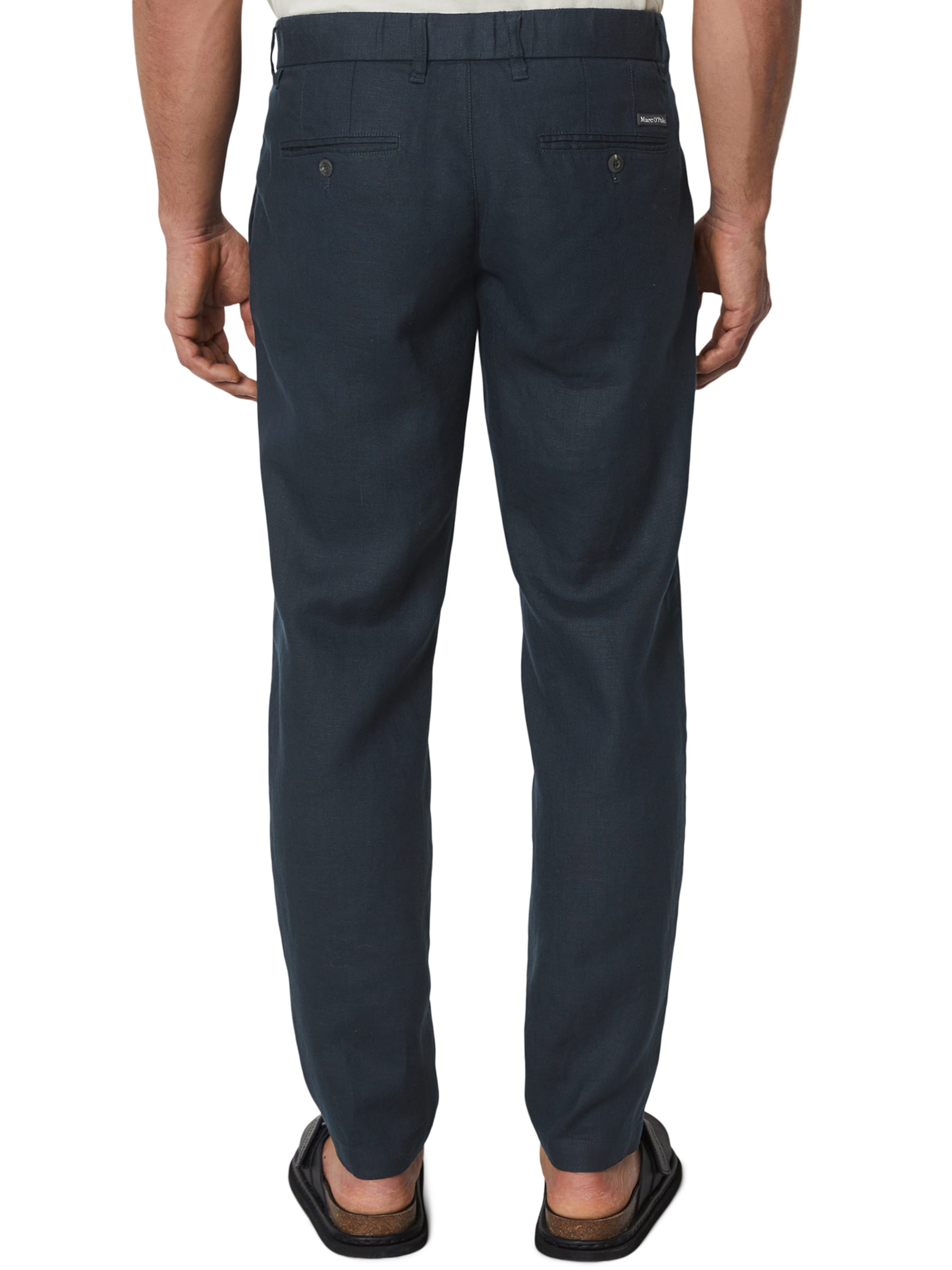 Marc O'Polo Regular Laskoshousut 'Osby' värissä sininen