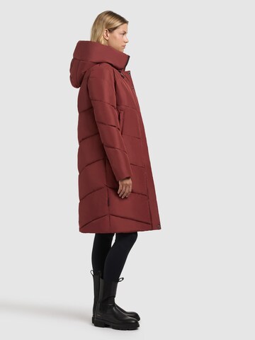 Manteau d’hiver 'Jange-YM' khujo en rouge