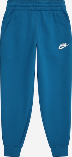 Kelnės 'Club Fleece' iš Nike Sportswear, spalva – benzino spalva / balta, Prekių apžvalga