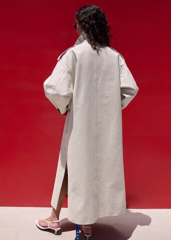 MANGO Between-Seasons Coat 'Termo' in Beige