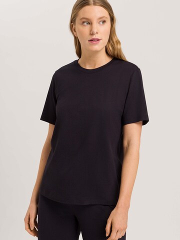 Hanro T-Shirt ' Natural Shirt ' in Schwarz: predná strana