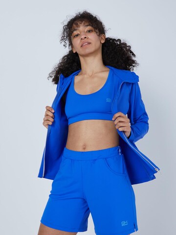 SPORTKIND Sports jacket 'Hooded Jogging Jacket' in Blue
