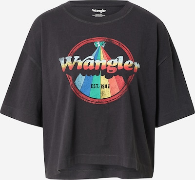 WRANGLER Shirt in blau / gelb / jade / rot / schwarz, Produktansicht