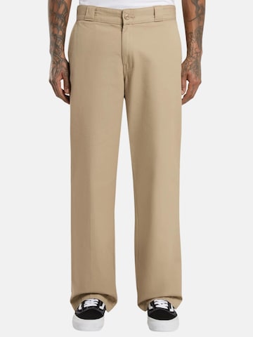 DICKIES Regular Byxa i beige: framsida