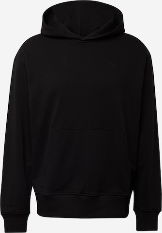 DIESELSweater majica - crna boja: prednji dio
