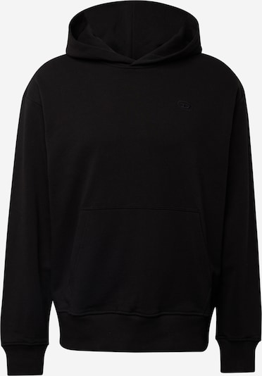 DIESEL Sweatshirt i svart / vit, Produktvy