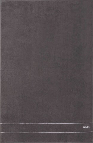 BOSS Towel 'PLAIN' in Grey: front