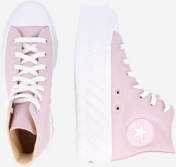 CONVERSE - Sapatilhas altas 'CTAS LIFT' em rosa