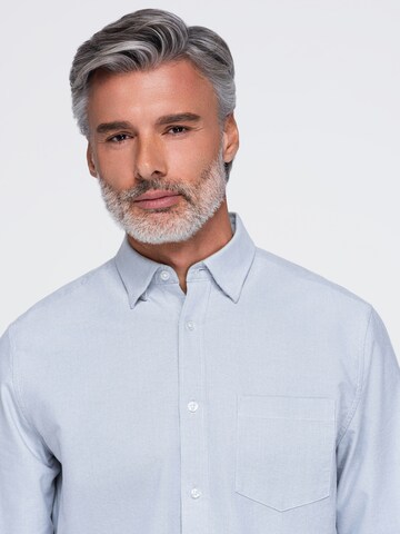 Ombre - Ajuste regular Camisa en azul