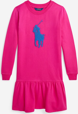 Polo Ralph Lauren Платье в Ярко-розовый: спереди