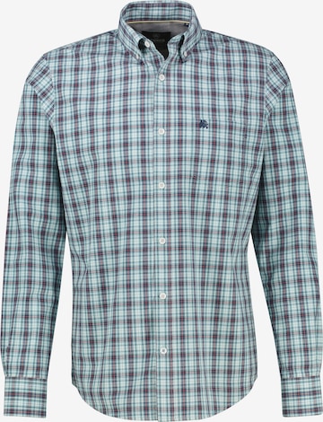 LERROS Button Up Shirt in Blue: front