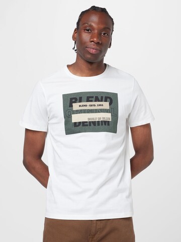 BLEND - Camiseta en blanco: frente