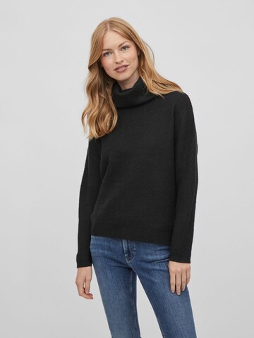 VILA Sweater 'Cilia' in Black: front