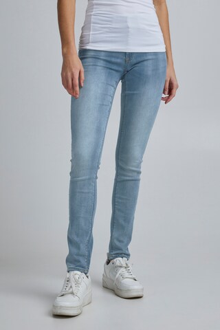 ICHI Skinny Jeans 'Erin' in Blue: front