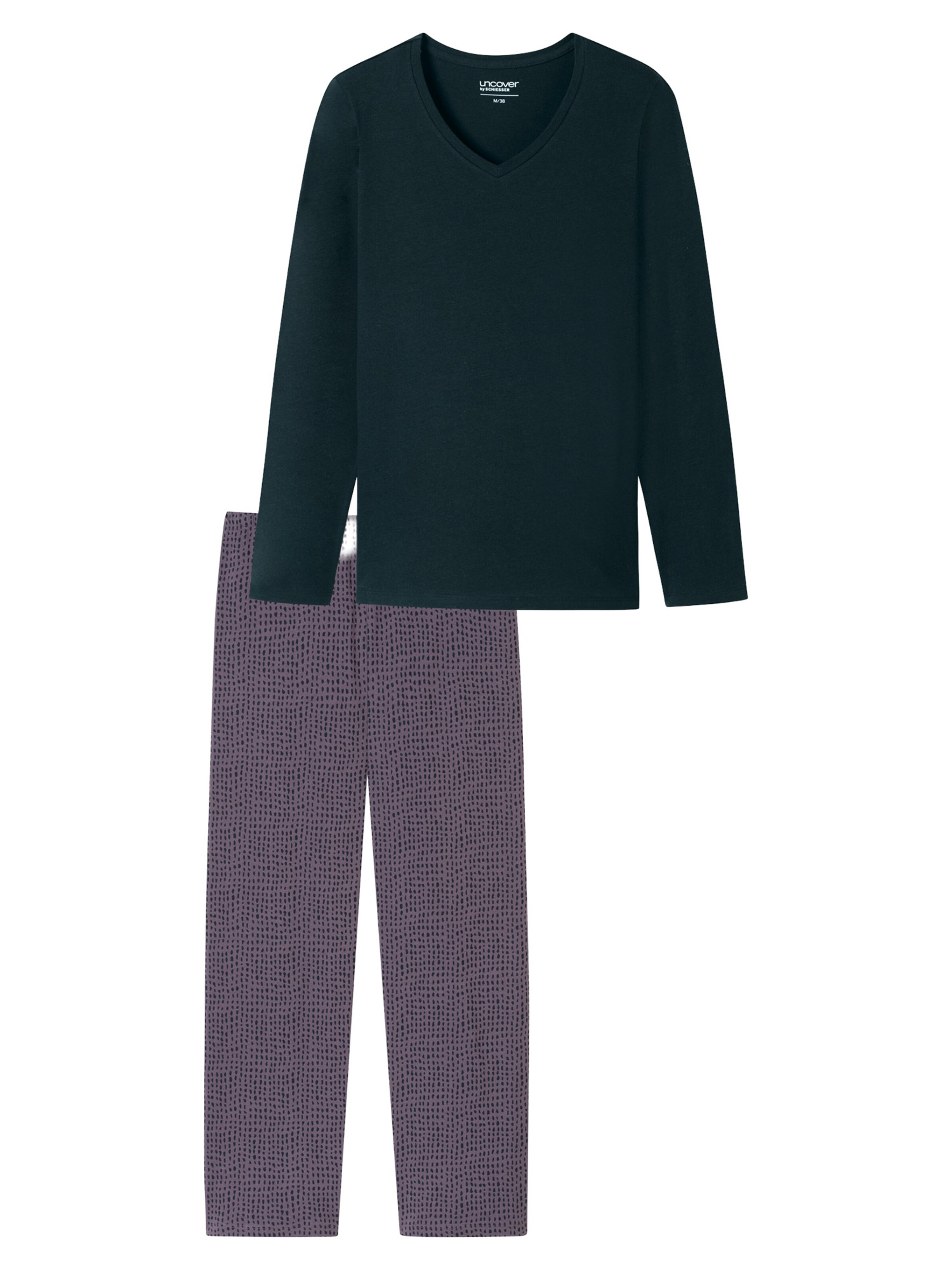 uncover by SCHIESSER Pajama 'Nightwear' in Blue: front