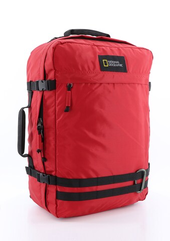 National Geographic Backpack 'Hybrid' in Red