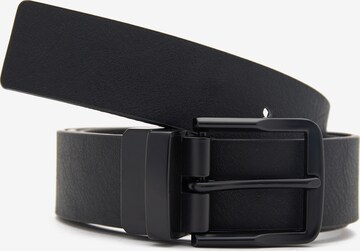 Ceinture Pull&Bear en noir : devant