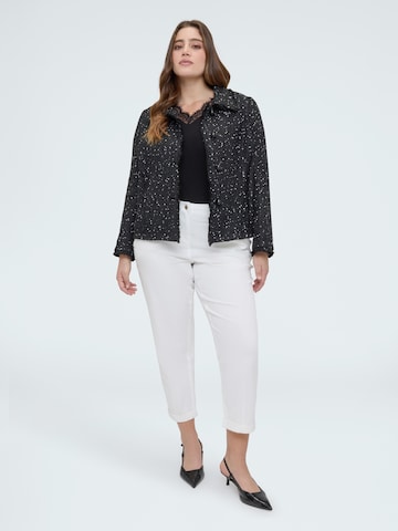 Manteau d’hiver Fiorella Rubino en noir