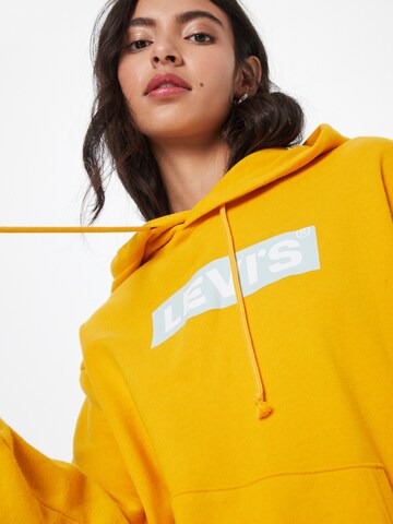 LEVI'S ® Sweatshirt 'Graphic Standard Hoodie' in Orange