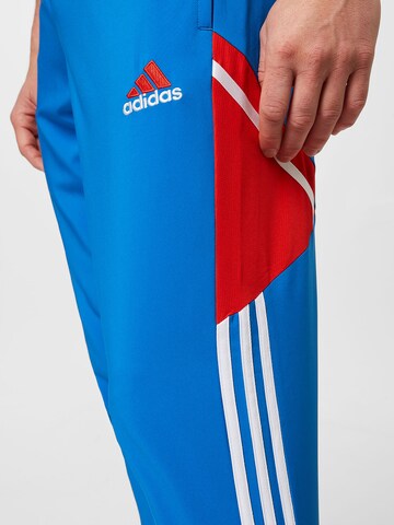 ADIDAS SPORTSWEAR Szabványos Sportnadrágok 'Fc Bayern Condivo 22 Presentation' - kék