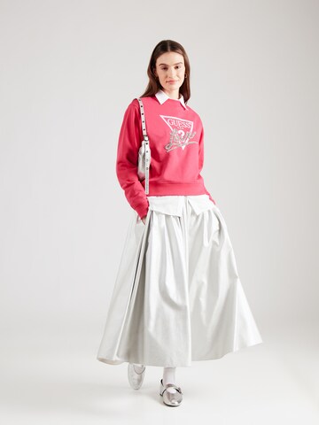 GUESS Sweatshirt in Rot