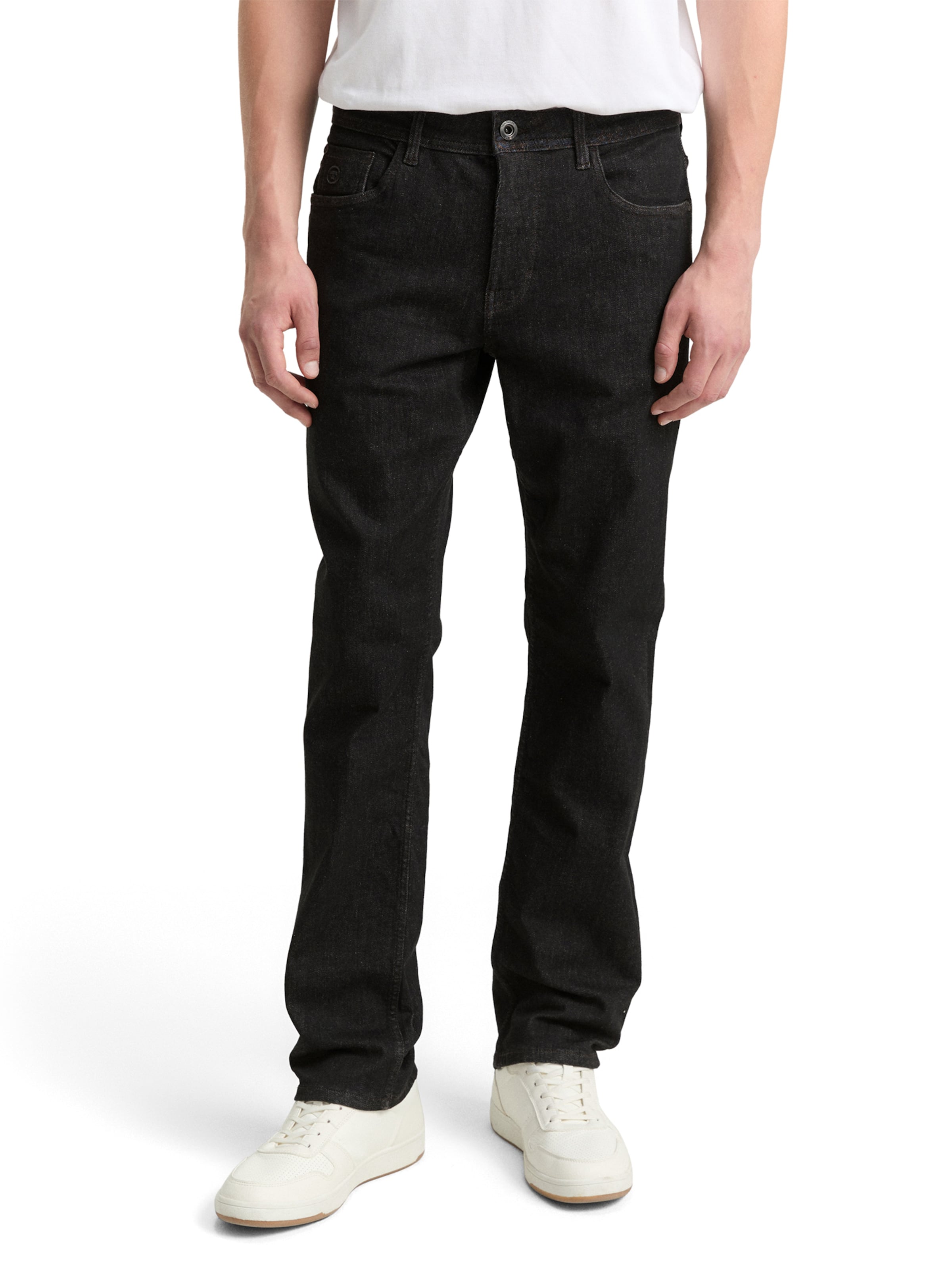 TOM TAILOR regular Τζιν 'Marvin' σε μαύρο: μπροστά