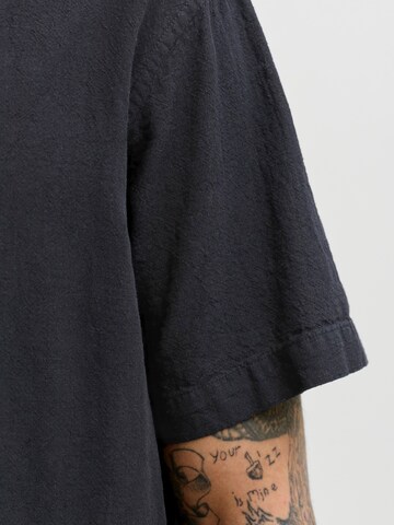 JACK & JONES - Ajuste regular Camisa 'JJESUMMER' en negro
