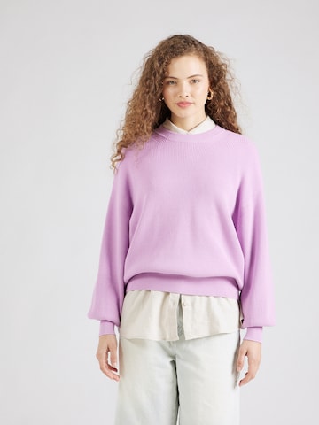 MSCH COPENHAGEN Sweater 'Acentia Rachelle' in Purple: front