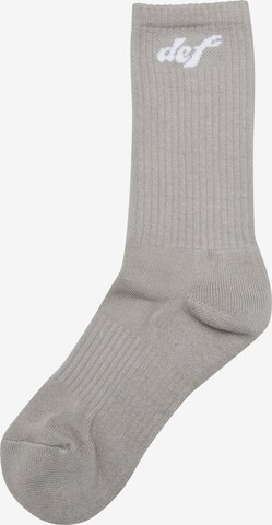 DEF Socks 'Pastel' in Grey: front