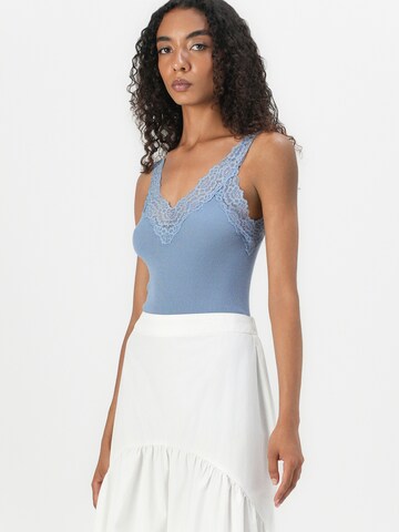 rosemunde Top 'Bernadine' in Blauw