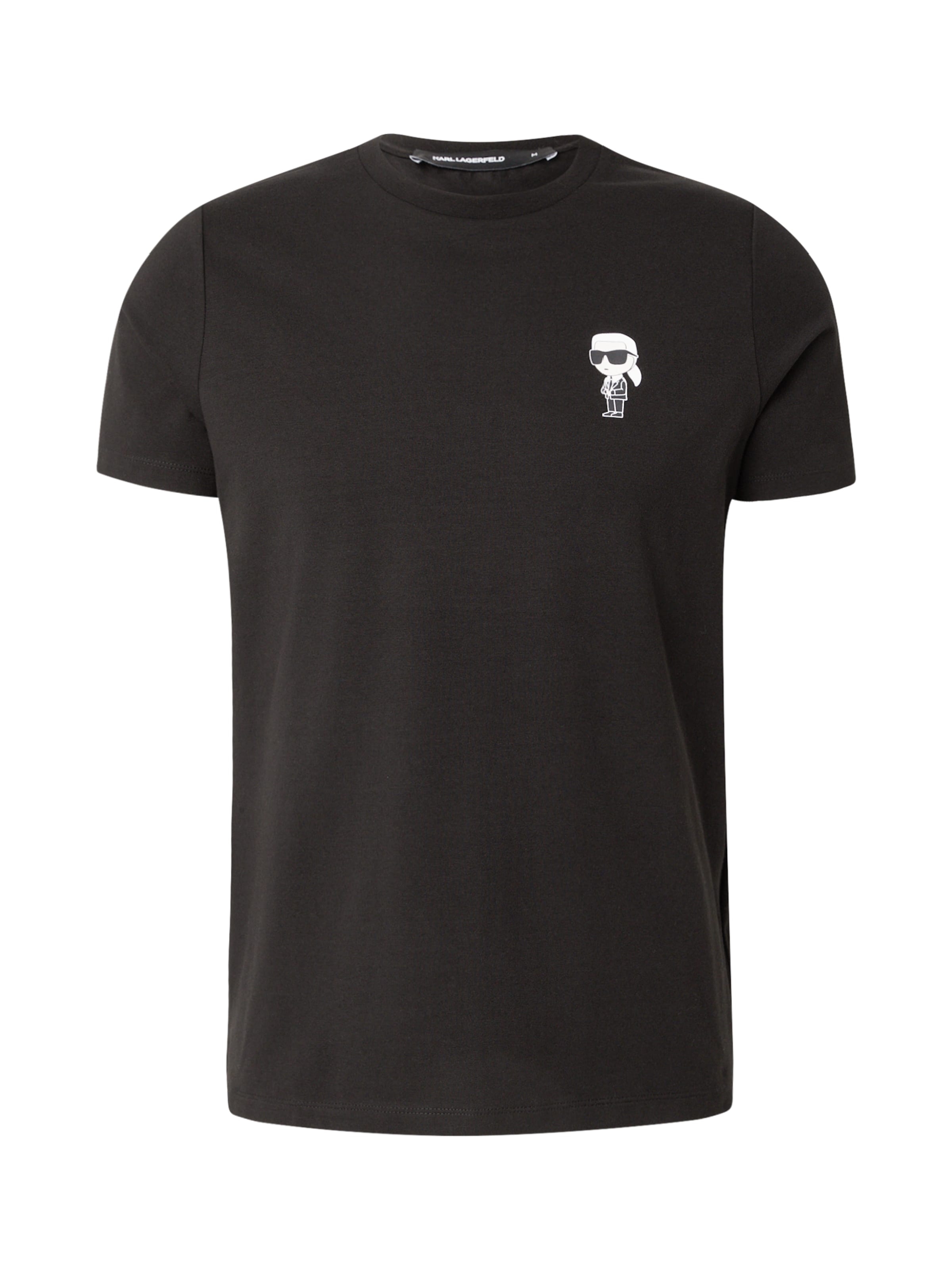 Karl Lagerfeld Shirt in Black: front