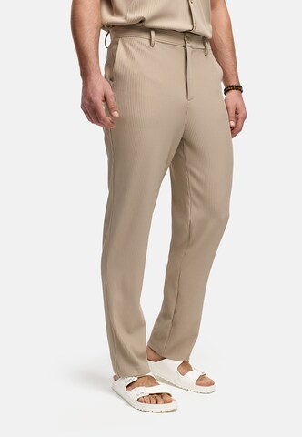 INDICODE JEANS Regular Broek 'Amogust' in Bruin